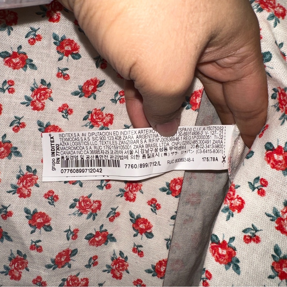 Zara Linen-Viscose Buttoned Side-Slit Skirt BLOGGER'S FAVE! - Picture 6 of 10